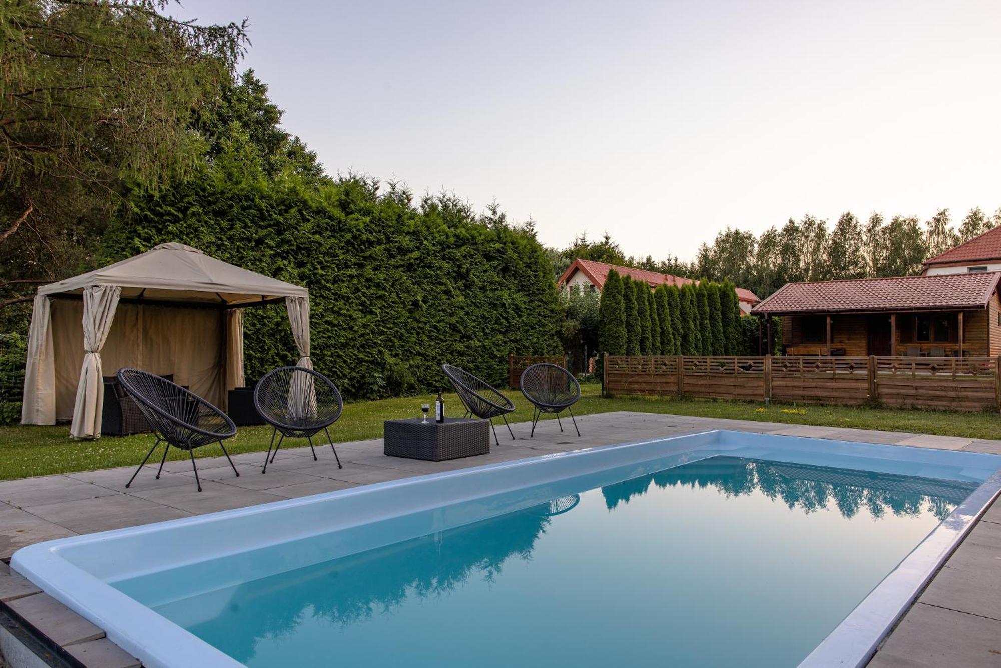 Gospodarstwo Agroturystyczne Z Basenem & Spa I Alpakami Elk Luaran gambar