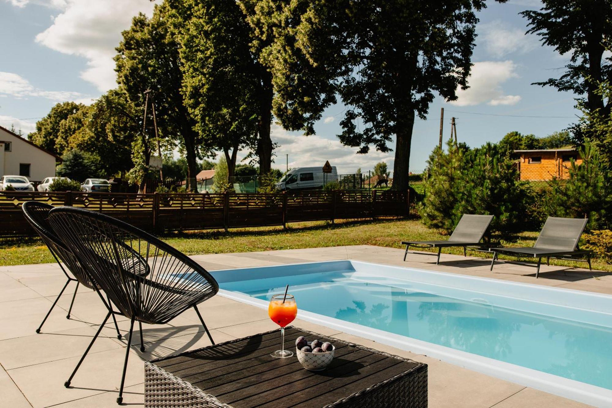 Gospodarstwo Agroturystyczne Z Basenem & Spa I Alpakami Elk Luaran gambar